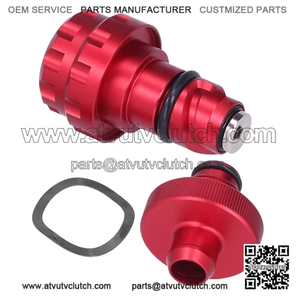 15-21 F150 oil drain # red
