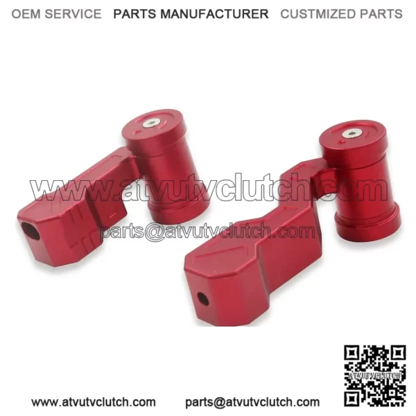 07-18JK Wrangler gear lever and handbrake # red