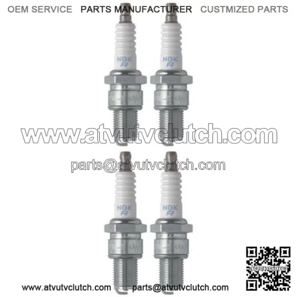 Set of 4 NGK Standard Spark Plugs for ski-Doo SUMMIT 1999-1995 Engine 670cc