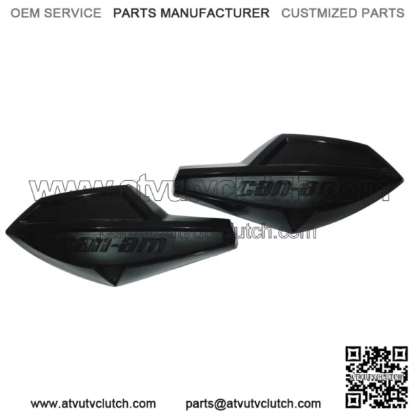 2013-2023 Can-Am Renegade Outlander OEM L/R Black Hand Guard Shells 715001706