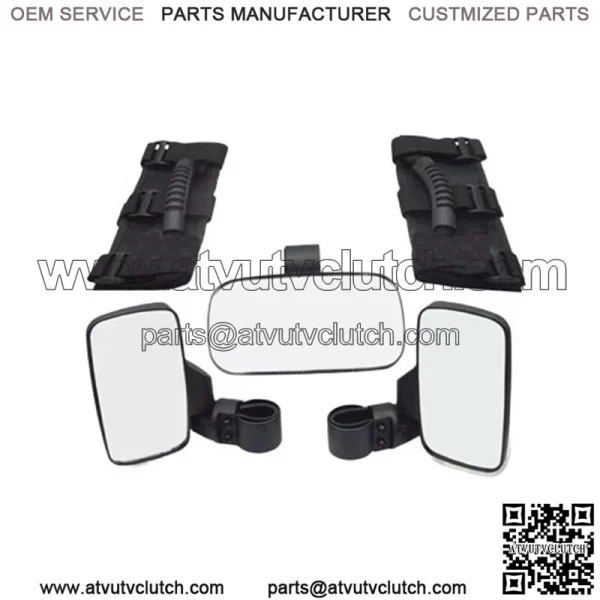 Roll Bar Rear Side Center View Mirror For Textron Stampede 900 Kymco UXV ZFORCE For: More than one vehicle