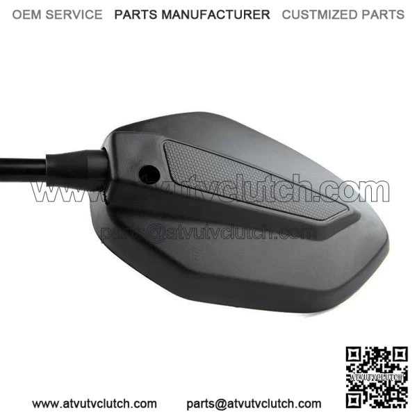 Universal Rear view Side Mirrors For ATV Kawasaki Suzuki Honda 7/8" Handle Bar - Image 4