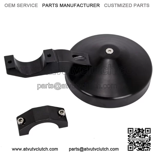 Motor Rear View Side Mirrors Adjustable For 1.75 Inch UTV ATV Bad Boy MTV - Image 2