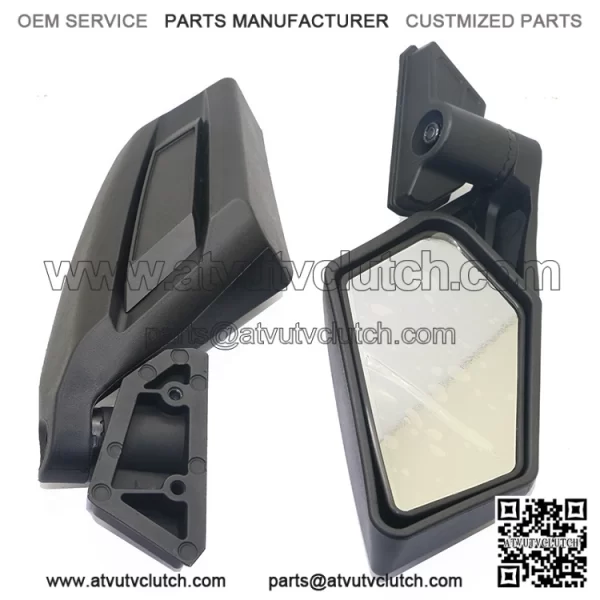 UTV Racing Rear View Side Mirrors For Can-Am Maverick X3 XRS XDS MAX 2017-2024