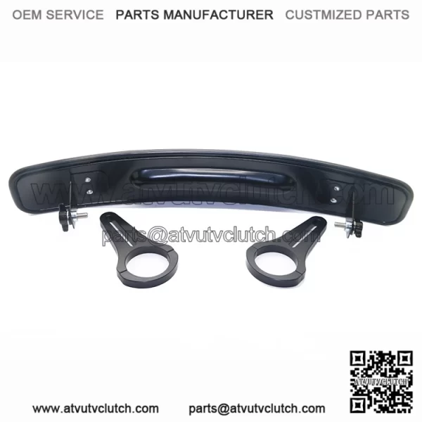 REAR VIEW MIRROR FIT FOR POLARIS RZR ATV UTV 1.75" CLAMPS 15" WIDE ANGLE MIRRORS - Image 2