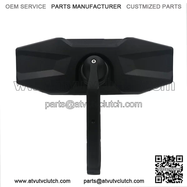 Rear View Center Side UTV ATV Mirror Black 1.75" Bar For Polaris General RZR XP - Image 2