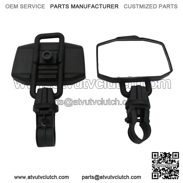 Off-road motorcycle beach car rearview mirror 1.5/2 inch universal ATV/UTV side mirror - Image 2