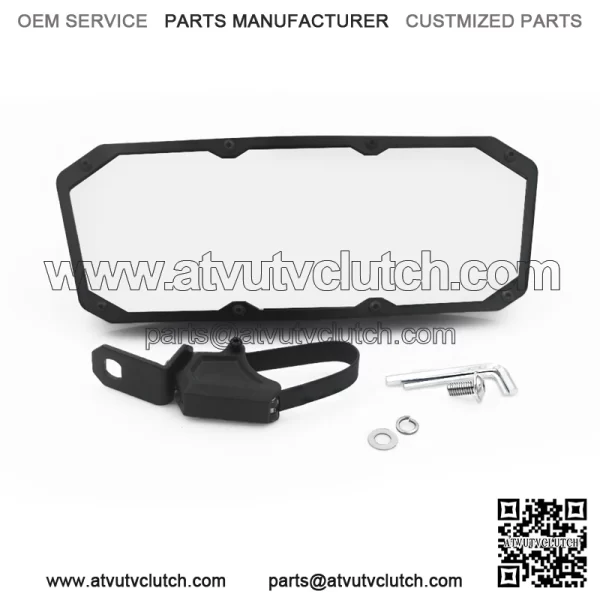 Center Rear View Mirror Rearview Mirror Center Universal for 1.5" to 2.0" Roll Cage - Image 2