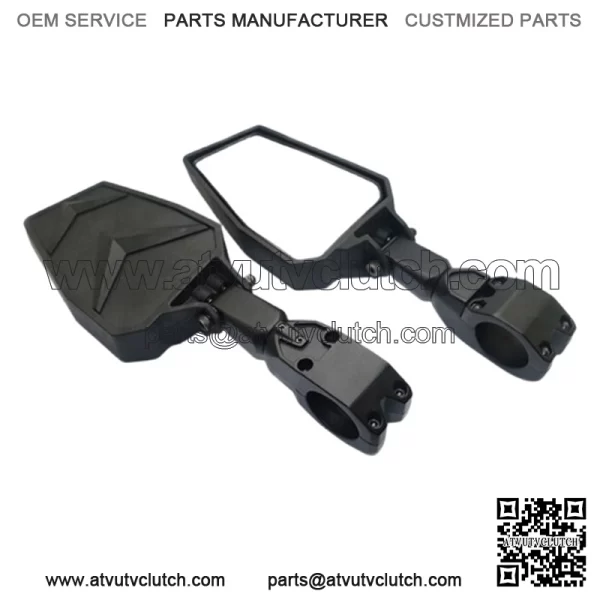 Side mirrors UTV Polaris Can-am 1,75" 2"