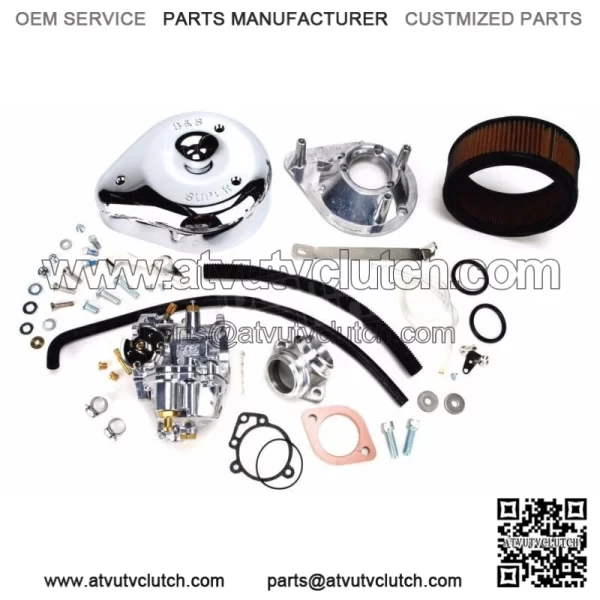 Super E Carb Carburetor Kit 1957-1978 Harley Sportster Ironhead XL 11-0404 (For: Harley-Davidson)