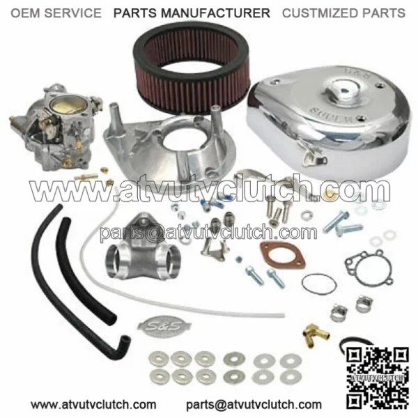 New Super E Shorty Carb Carburetor Kit 1986-1990 Harley Sportster XL 11-0408 (For: Harley-Davidson)