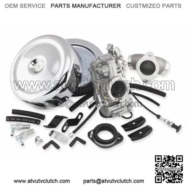 Mikuni Carburetor Carb HSR42 Total Complete Kit 42-8 Harley Evolution Evo 1340 (For: Harley-Davidson)