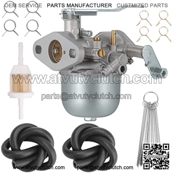 Carburetor Kit for EZGO Marathon 2-stroke Gas 1988-1993, Replace OEM 23932-G1 23932G1 14031-G1 14031G1 21740-G1 21740G1 17563 17564 Carb-018A