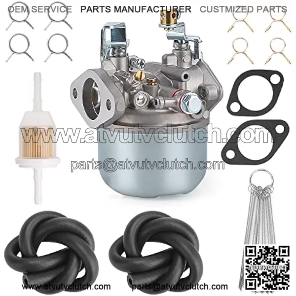 Carburetor Kit for EZGO Marathon 2-stroke Gas 1988, Replace OEM 14031G1, 14031-G1, 21740G1, 21740-G1, 4798, 520187, 520-187
