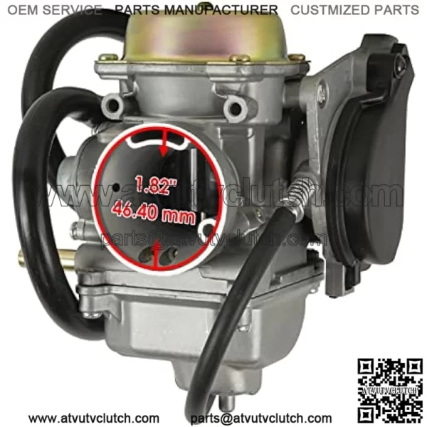 Carburetor Compatible with Suzuki LT-F400 LTF400 LTF400F Eiger 400 4x4 2x4 Manual 2002-2007 - Image 3