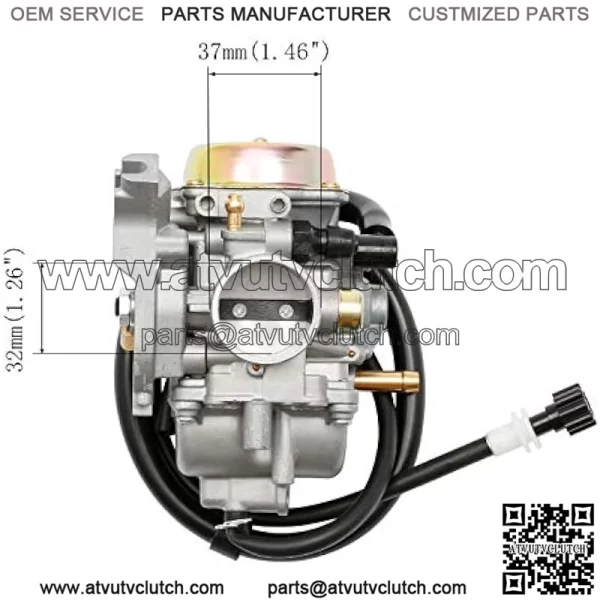 Carburetor Compatible with 2002-2007 Suzuki LT-F400 Eiger 400 Carb - Image 3