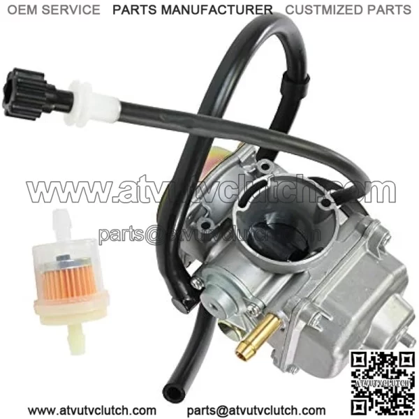 New Carburetor Kit Replacement For Suzuki Eiger 400 LTF400F LTF400 Manual 4x4 2x4 2002 2003 2004 2005 2006 2007 - Image 2