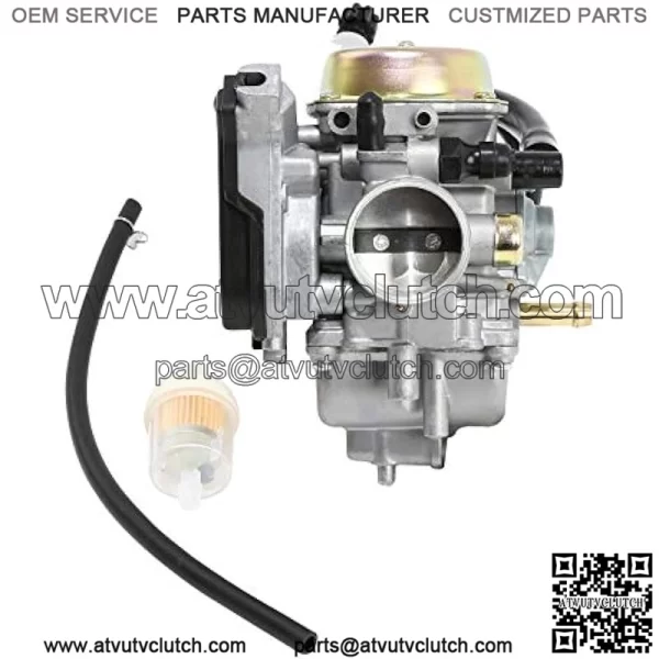 Carburetor Carb for Suzuki Eiger 400 LTF400 LTF400F 2x4 4x4 Manual 2002-2007,Replace for 13200-38F2V, 13200-38FB1, 13200-38FA1, 13200-38FA0, 13200-38F22, 13200-38FB2, 13200-38F00, - Image 2