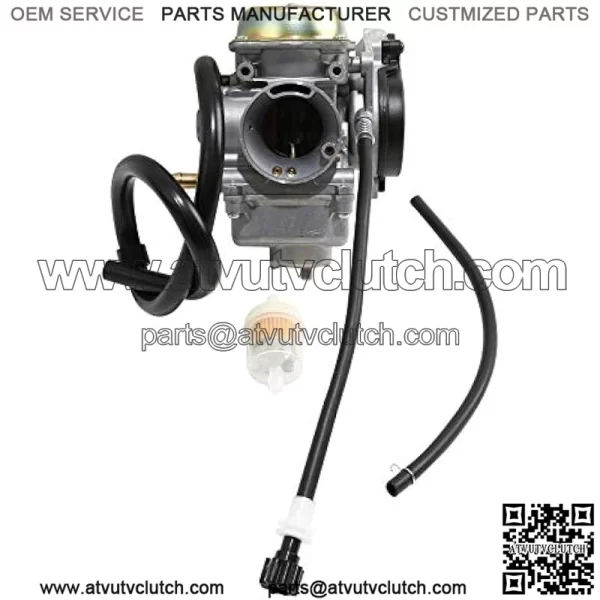 Carburetor Carb for Suzuki Eiger 400 LTF400 LTF400F 2x4 4x4 Manual 2002-2007,Replace for 13200-38F2V, 13200-38FB1, 13200-38FA1, 13200-38FA0, 13200-38F22, 13200-38FB2, 13200-38F00, - Image 3