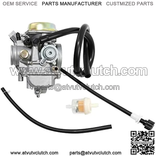 Carburetor Carb for Suzuki Eiger 400 LTF400 LTF400F 2x4 4x4 Manual 2002-2007,Replace for 13200-38F2V, 13200-38FB1, 13200-38FA1, 13200-38FA0, 13200-38F22, 13200-38FB2, 13200-38F00, - Image 4