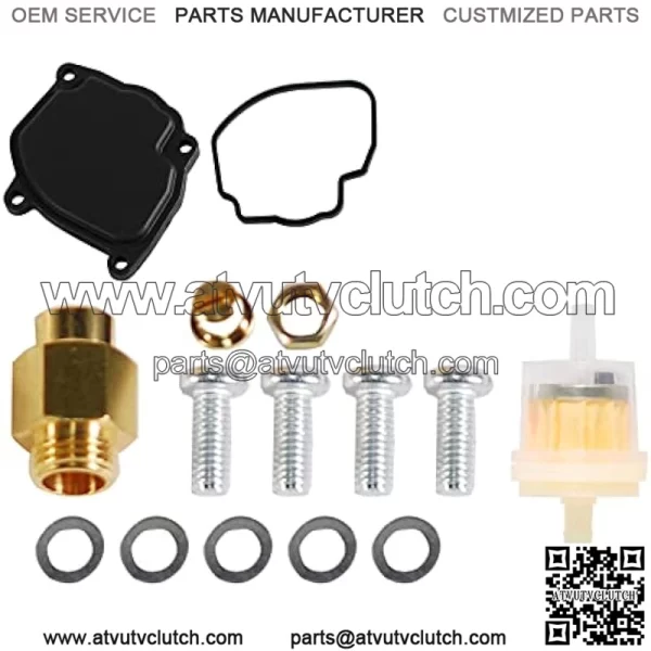 Carburetor with Fuel Filter Fit for 1990-1999 Suzuki Quadrunner 250 LTF 250 LT-4WD LTF250F LT-F4WD LTF250 Carb 2x4 4x4 - Image 2