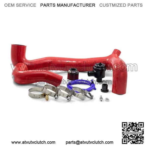 Boost Tube Blow Of Valve BOV Can Am Maverick X3 All Models Red (For: Can-Am) - Image 3