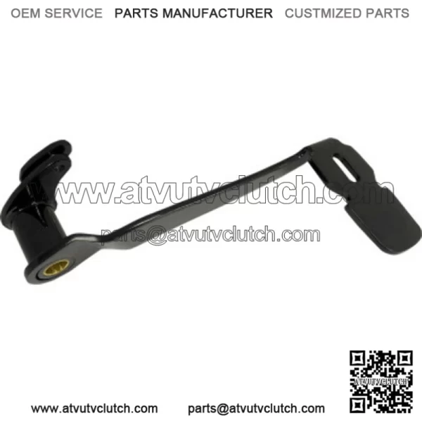 Drag Specialties 9 5/8" Black Brake Pedal Slotted 42407-08 Harley Touring 08-13 (For: Harley-Davidson)