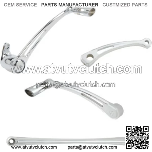 Arlen Ness Solo Chrome Deep Cut Foot Control Kit Solo Toe Shifter Harley Touring (For: Harley-Davidson)