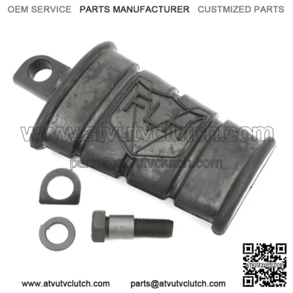FLH "V" Kick Starter Pedal Kicker Black Rubber Replacement Harley Ironhead Pan (For: Harley-Davidson)