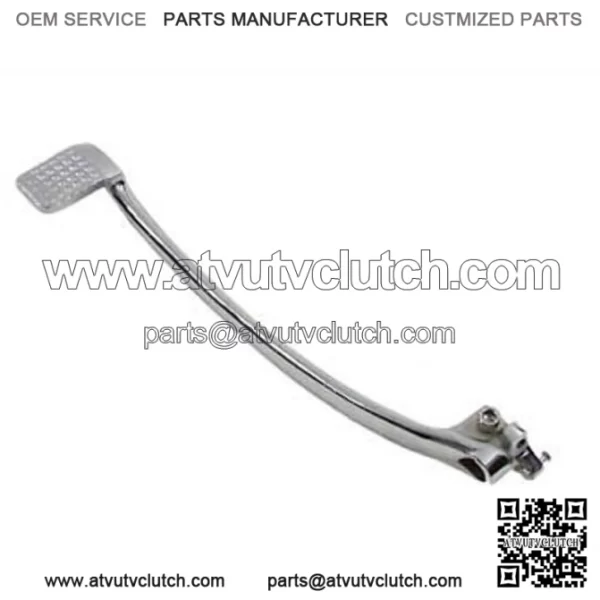 Replica Chrome Rear Left Side Brake Pedal Drum Harley Early 900 Ironhead Model K (For: Harley-Davidson)