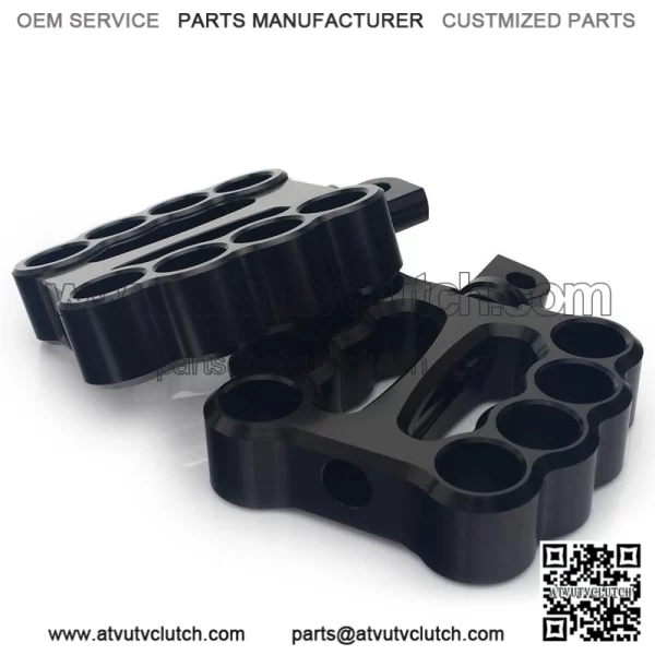 Motorcycle Foot Pegs Footrests for Harley Davidson Dyna Spoester - Image 2