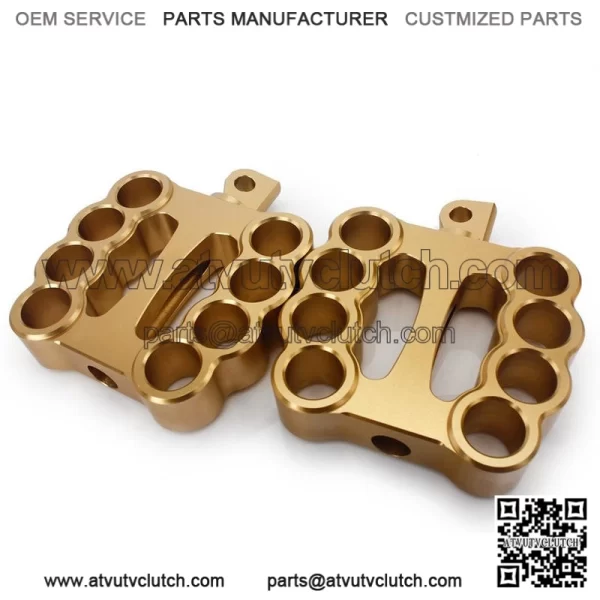 Motorcycle Foot Pegs Footrests for Harley Davidson Dyna Spoester - Image 5
