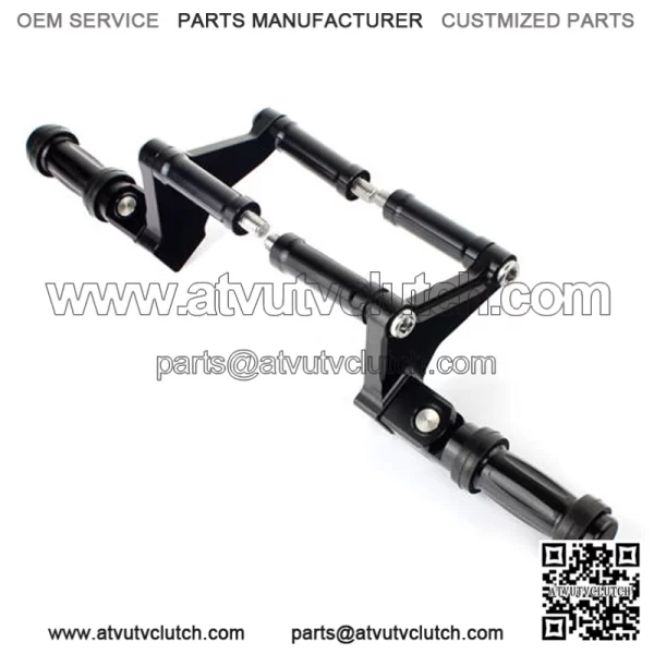 CNC Billet Motorcycle Passenger Adjustable Foot Rest For Harley - Image 2