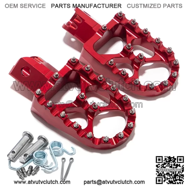 CNC Aluminum Motorcycle Foot Pegs for HONDA CR/CRF/XR 50/70/80/100/110 - Image 4