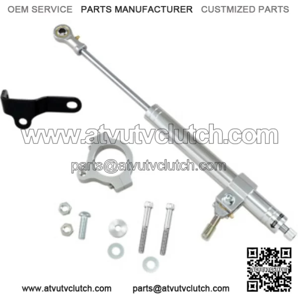Drag Specialties New Chrome Steering Damper Kit Harley 88-03 XL Sportster (For: Harley-Davidson)