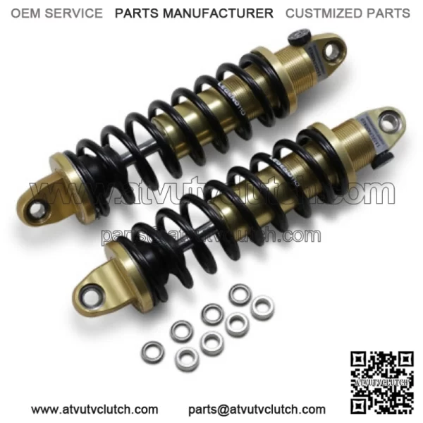 Legend Revo-A Adjustable Coil Suspension 12" Gold HD Shocks Harley 99+ Touring (For: Harley-Davidson)