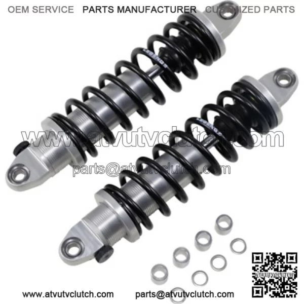 Legend Revo-A Coil Suspension 12 Standard Silver Adjustable Shocks Harley 04+ XL (For: Harley-Davidson)