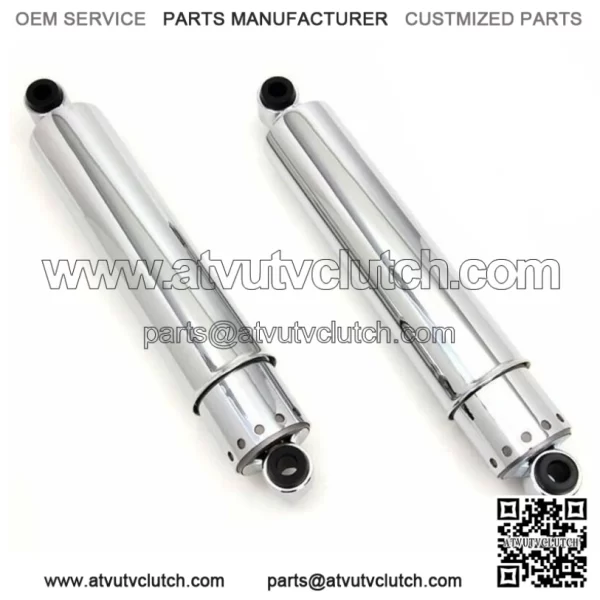 Chrome Full Cover 14" Rear Shocks Absorbers Harley K Model Ironhead 54500-56A (For: Harley-Davidson)