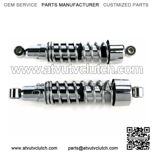 Chrome 11.75" 11 3/4" Lowering Rear Shocks Lowering Kit 86-2003 Harley Sportster (For: Harley-Davidson)