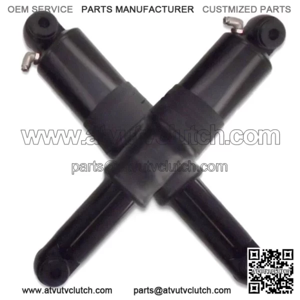 Dirty Air Black Rear Aluminum Air Ride Shocks Suspension Pair Harley V-Rod 01-20 (For: Harley-Davidson)