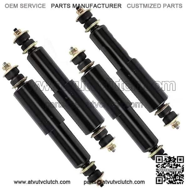 EZGO TXT Front and Rear Shock Absorbers Kits for 1994-Up Golf Cart OEM# 76418-G01,70248-G01, 70324-G01, 76419-G01,70928-G01-4 Pieces