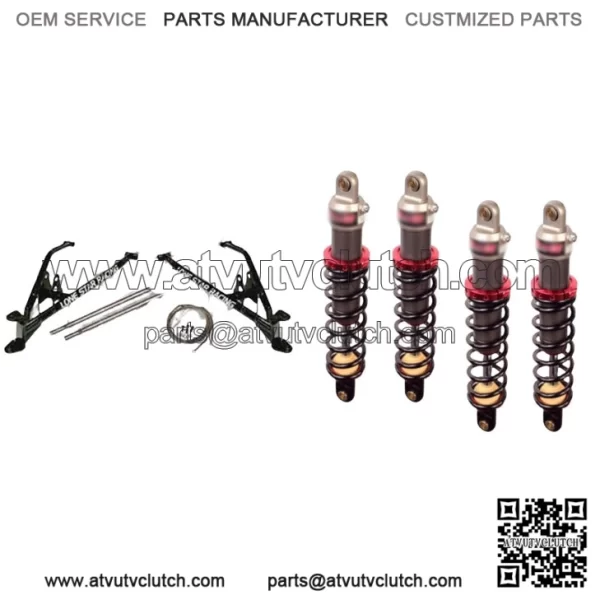 Lonestar +3 Long Travel A-Arms + Stage 1 Shocks Suspension Kit RZR170