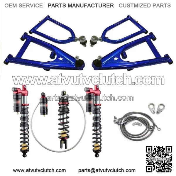 Lonestar DC Pro Long Travel +2 Arms Legacy Shocks Suspension Kit Banshee