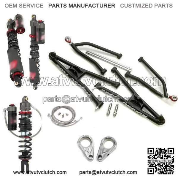 Roll Design Long Travel Arms + Stage 5 Front Rear Shocks Yamaha Banshee
