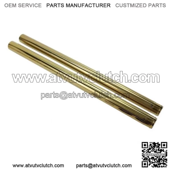 Motorcycle Extended Fork Tubes Front Inner Fork Pipes for Harley Davidson