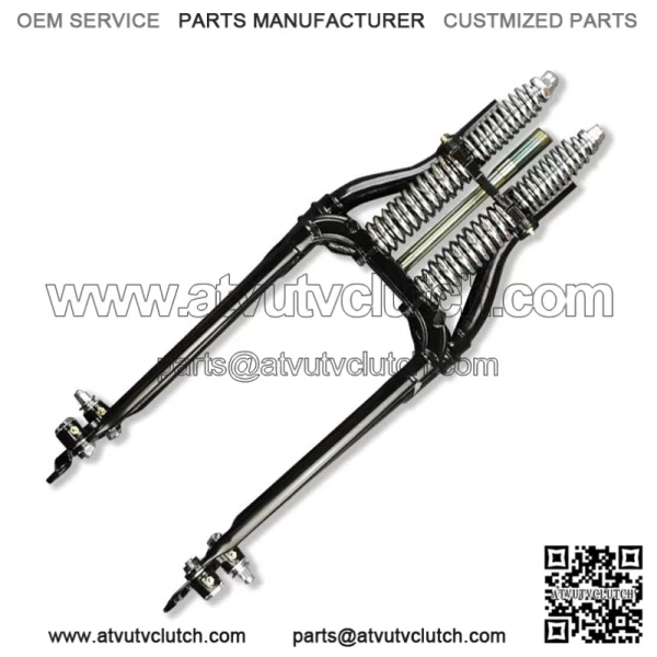 Black Springer Fork Harley Davidson - Image 2