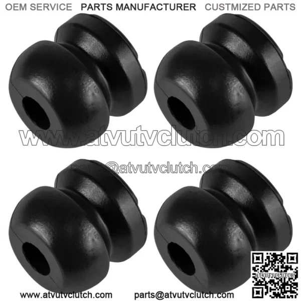 4 Front Strut Shock Bumper fits Polaris 5412665 5411608 17.8MM ID For: Polaris Sportsman 570