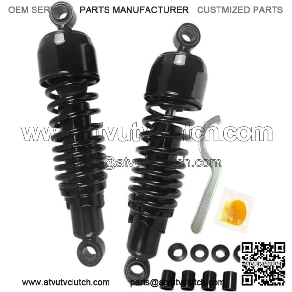 DS Shock Absorbers Standard 12.5" Black Harley Davidson Sportster