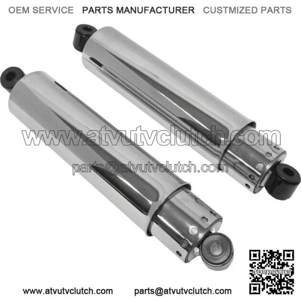 4-Speed Shocks with Full Cover 13.5" Chrome #30-485 Harley Davidson