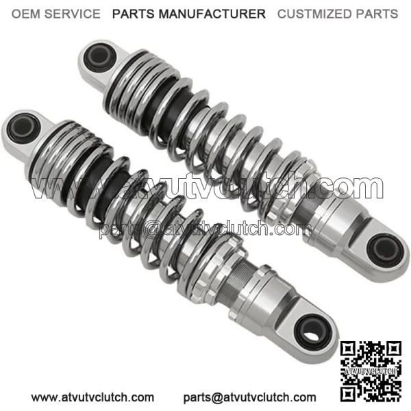 Premium Adjustable Shocks 10.5" Chrome Harley Davidson